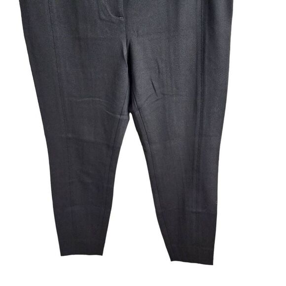 Talbots NWT Black Dress Pants Size 6P Thick Knit - Picture 6 of 9
